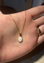 Mother’s Grace – Oval of Milk Gold